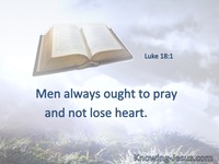 Luke 18:1
